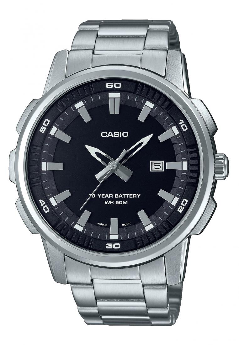 Casio MTP-E195D-1A Analog Stainless Steel Strap Watch For Men-Watch Portal Philippines