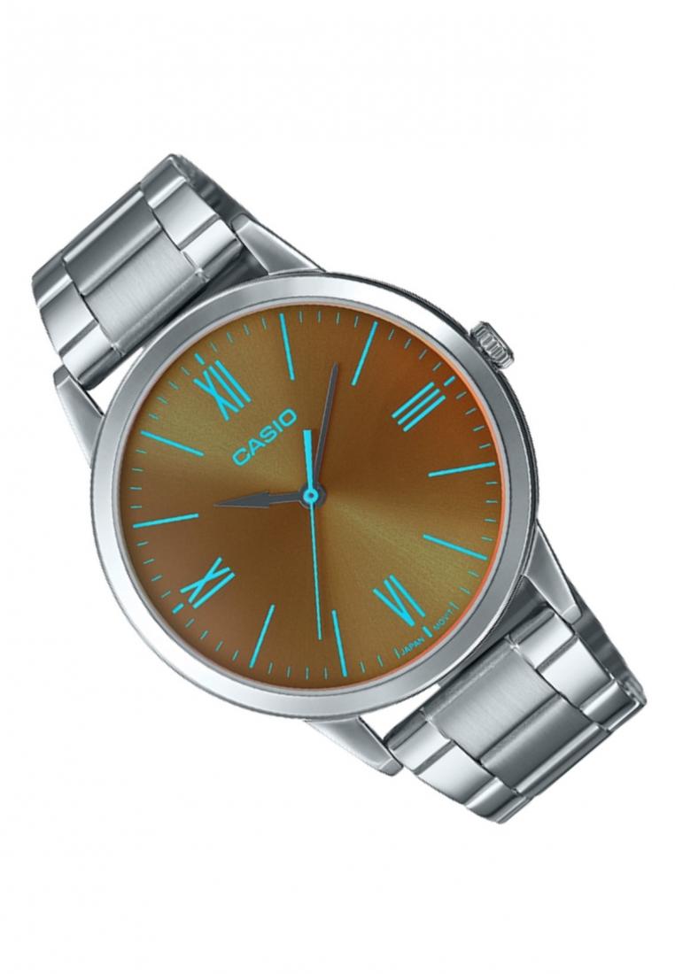 Casio MTP-E600D-1B Analog Stainless Steel Strap Watch For Men-Watch Portal Philippines