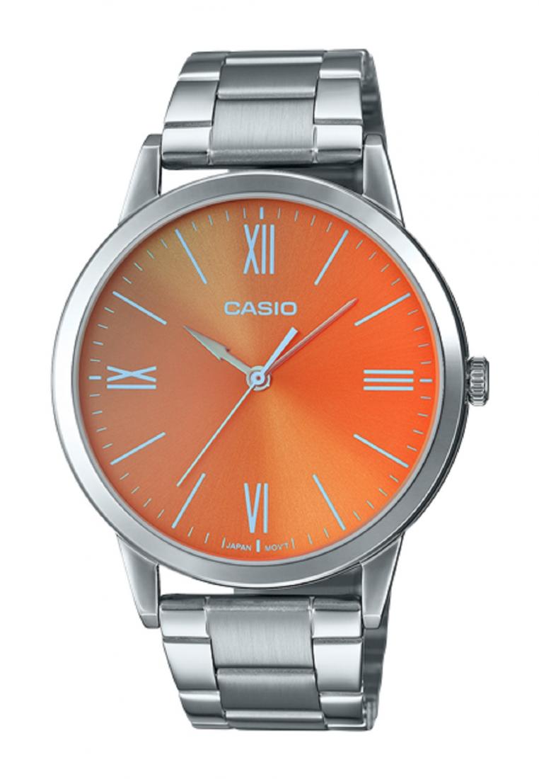 Casio MTP-E600D-1B Analog Stainless Steel Strap Watch For Men-Watch Portal Philippines