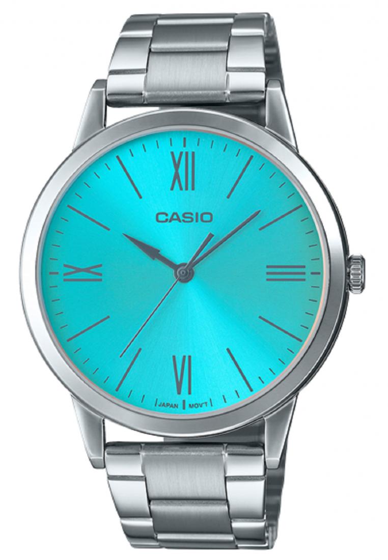 Casio MTP-E600D-2B Analog Stainless Steel Strap Watch For Men-Watch Portal Philippines