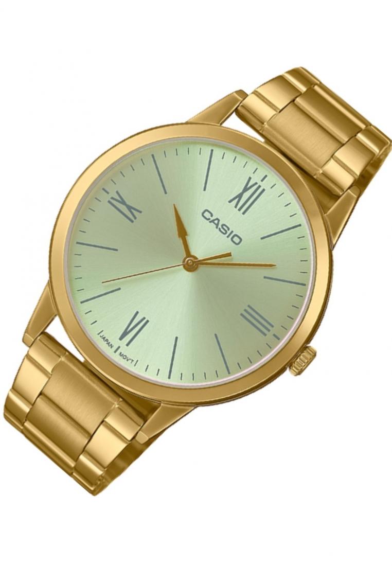 Casio MTP-E600G-9B Analog Stainless Steel Strap Watch For Men-Watch Portal Philippines