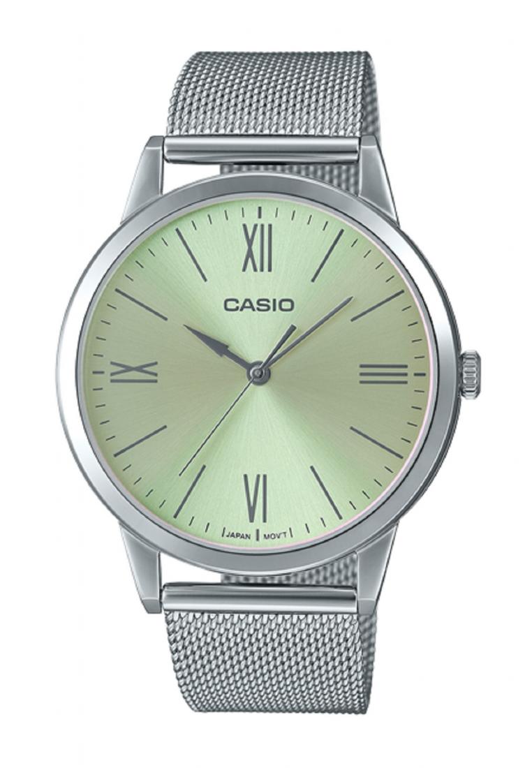 Casio MTP-E600M-9B Analog Stainless Steel Strap Watch For Men-Watch Portal Philippines