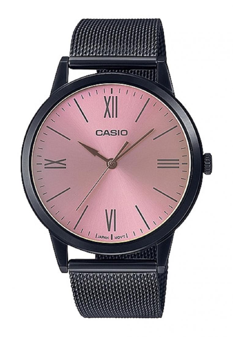 Casio MTP-E600MB-4B Analog Stainless Steel Strap Watch For Men-Watch Portal Philippines