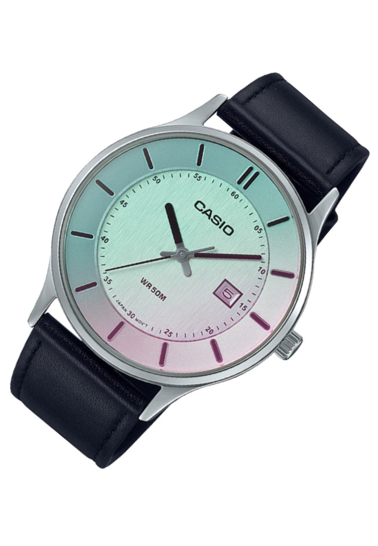 Casio MTP-E605L-7E Analog Leather Strap Watch For Men-Watch Portal Philippines