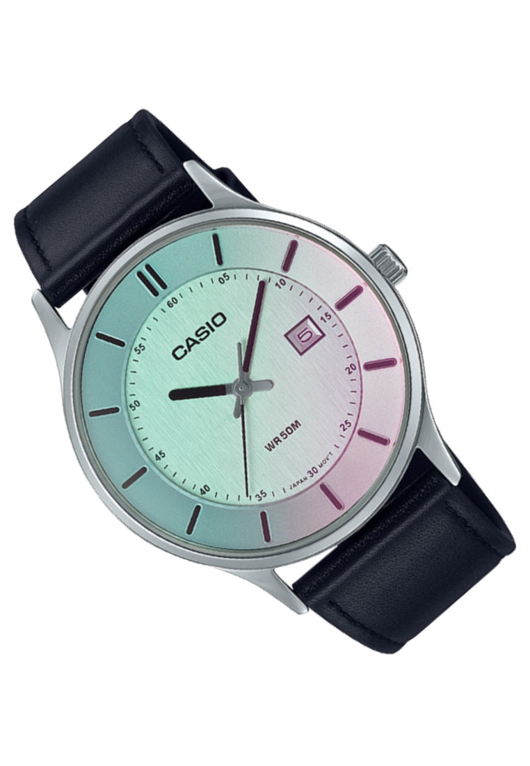 Casio MTP-E605L-7E Analog Leather Strap Watch For Men-Watch Portal Philippines