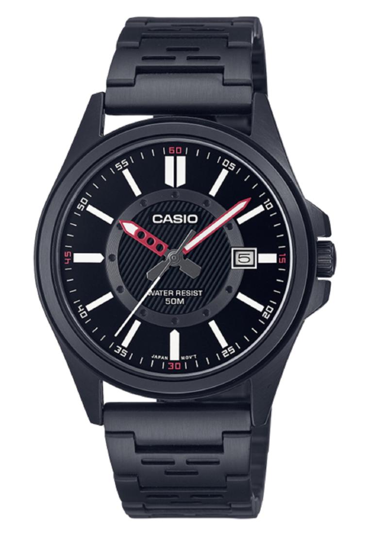 Casio MTP-E700B-1E Analog Stainless Steel Strap Watch For Men-Watch Portal Philippines