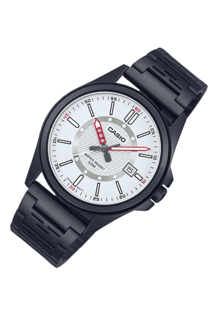 Casio MTP-E700B-7E Analog Stainless Steel Strap Watch For Men-Watch Portal Philippines