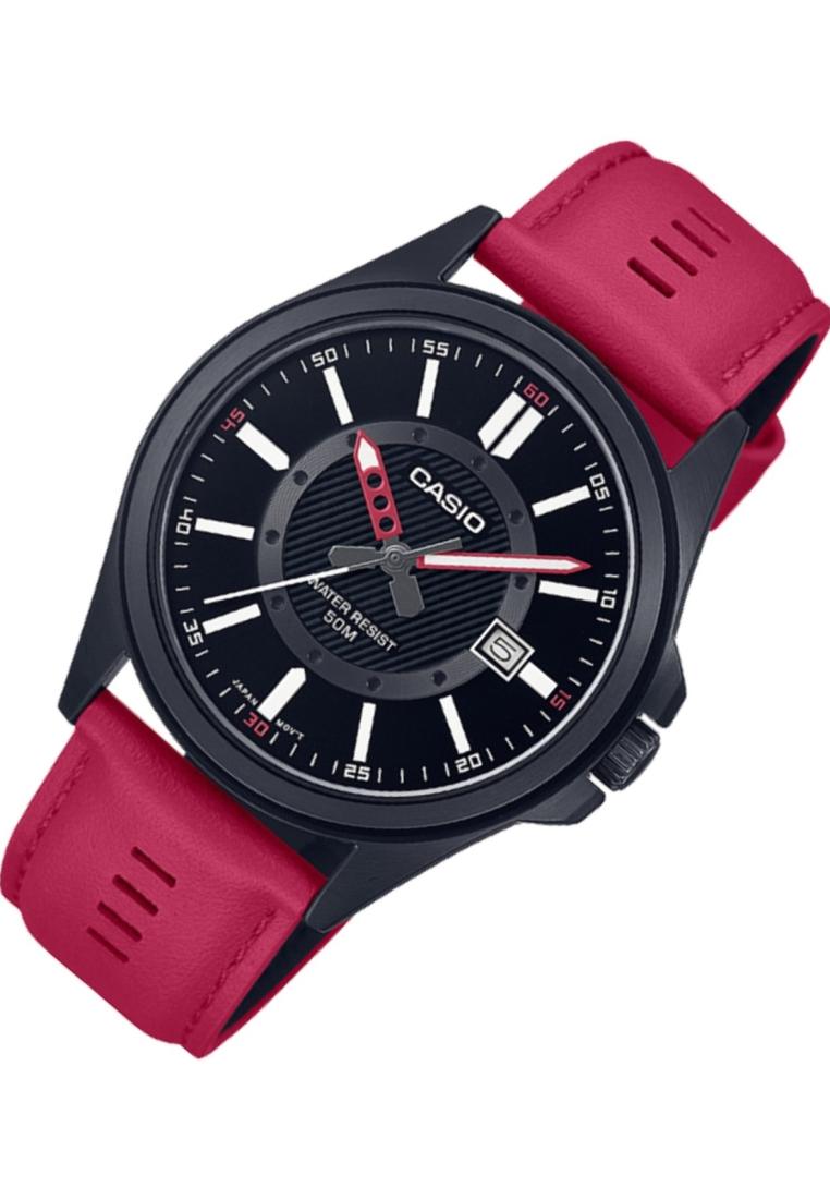 Casio MTP-E700BL-1E Analog Leather Strap Watch For Men-Watch Portal Philippines