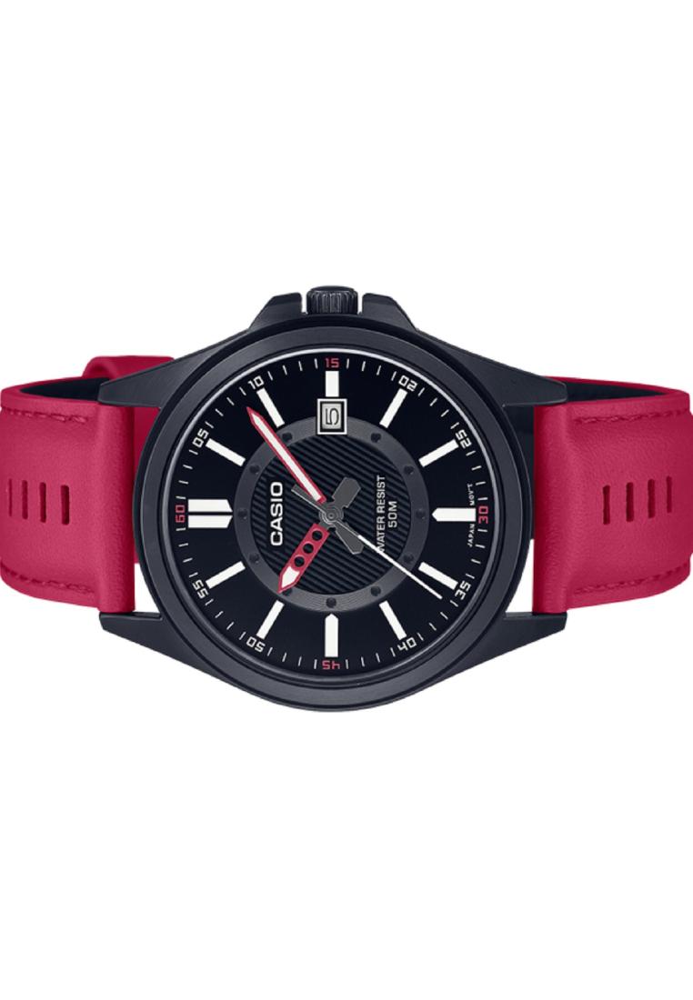 Casio MTP-E700BL-1E Analog Leather Strap Watch For Men-Watch Portal Philippines