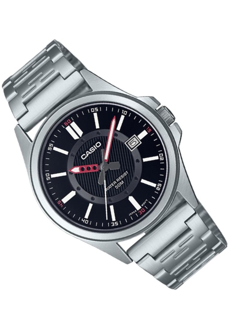 Casio MTP-E700D-1E Analog Stainless Steel Strap Watch For Men-Watch Portal Philippines