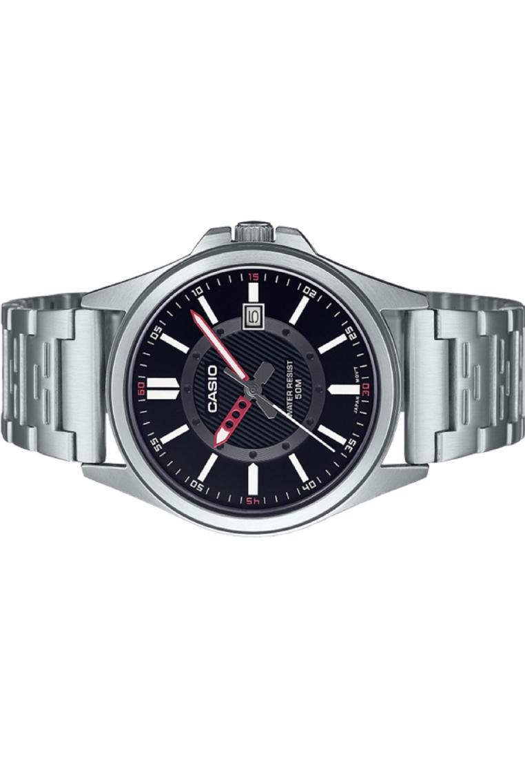 Casio MTP-E700D-1E Analog Stainless Steel Strap Watch For Men-Watch Portal Philippines