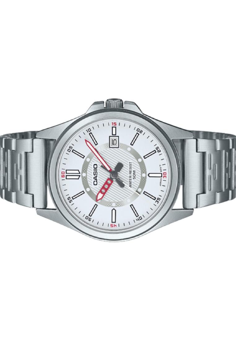 Casio MTP-E700D-7E Analog Stainless Steel Strap Watch For Men-Watch Portal Philippines