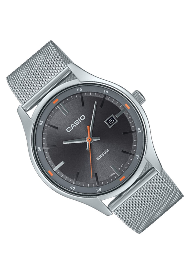 Casio MTP-E710M-8A Analog Stainless Steel Strap Watch For Men-Watch Portal Philippines
