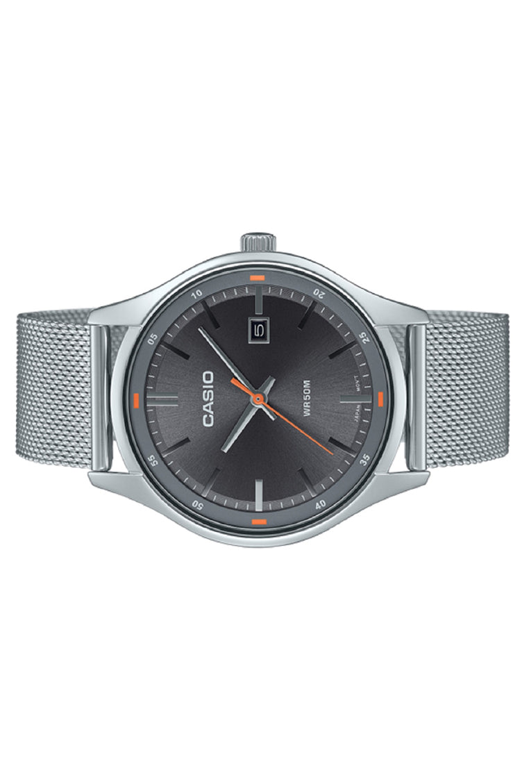 Casio MTP-E710M-8A Analog Stainless Steel Strap Watch For Men-Watch Portal Philippines