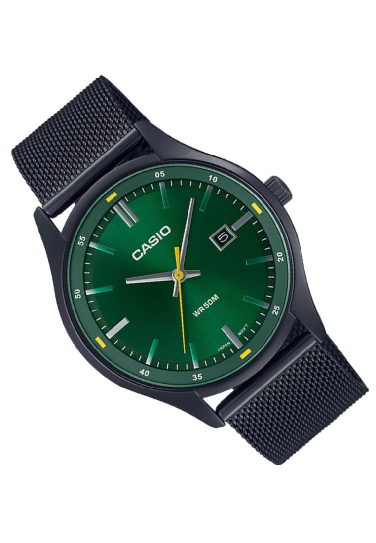 Casio MTP-E710MB-3A Analog Stainless Steel Strap Watch For Men-Watch Portal Philippines