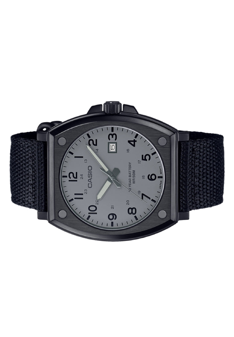 Casio MTP-E715C-8A Analog Nylon Strap Watch For Men-Watch Portal Philippines