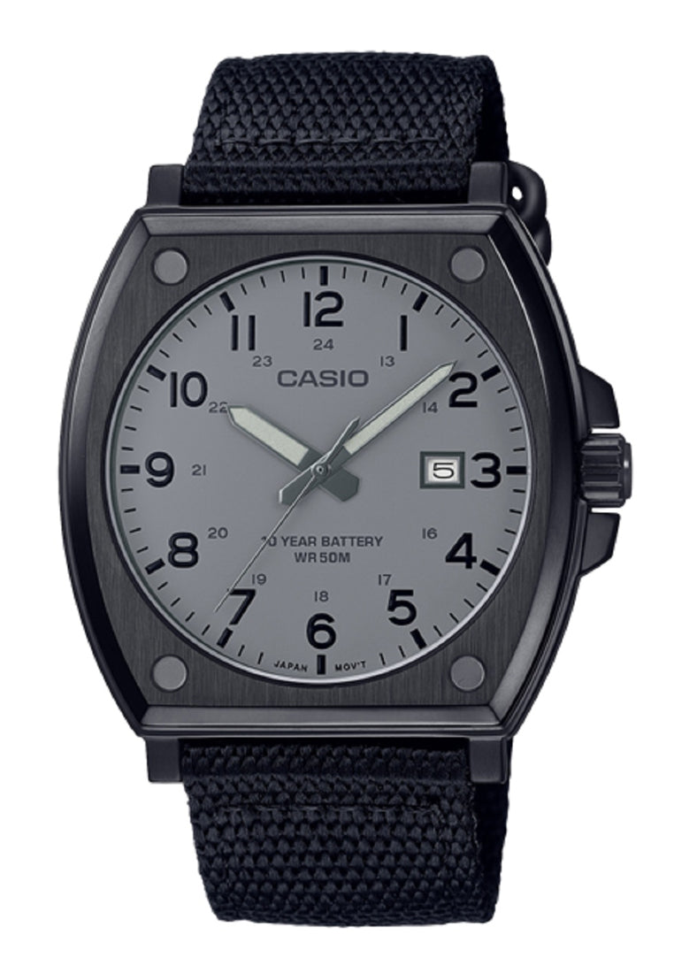 Casio MTP-E715C-8A Analog Nylon Strap Watch For Men-Watch Portal Philippines