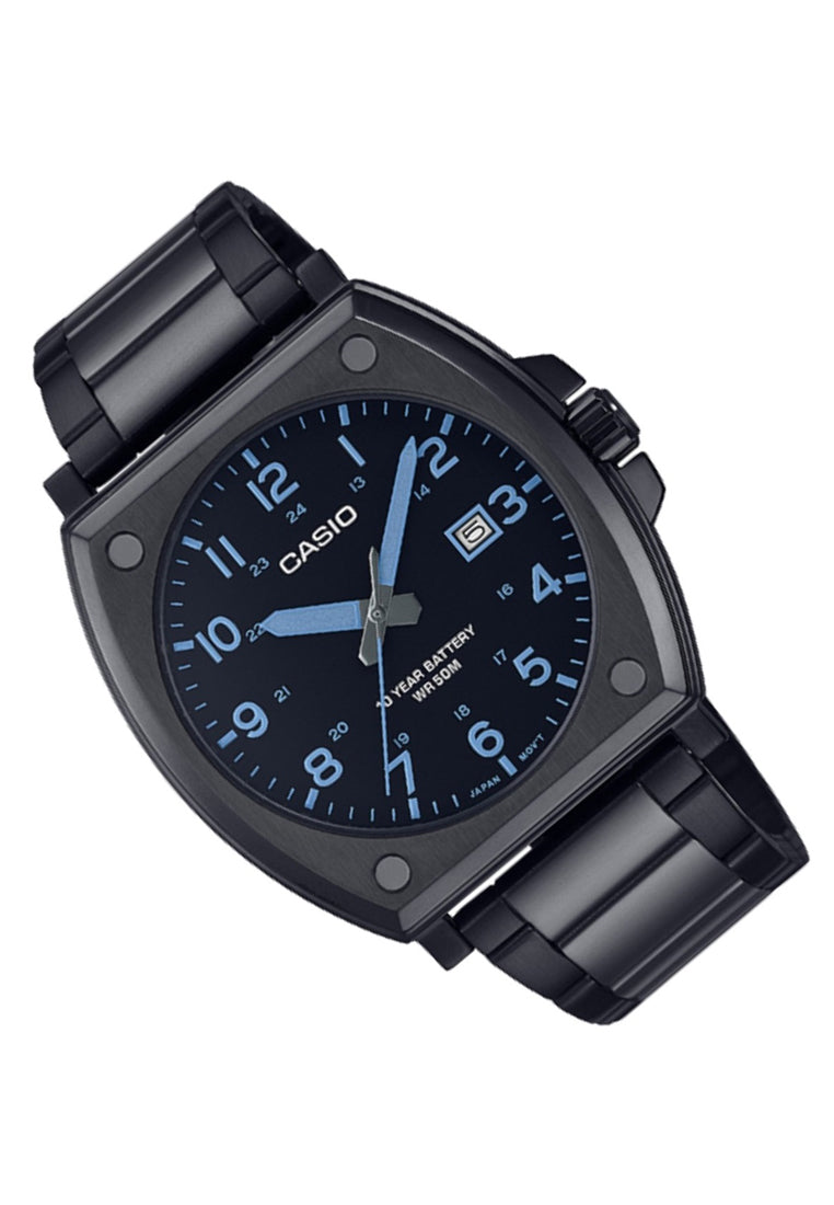 Casio MTP-E715D-1A Analog Stainless Steel Strap Watch For Men-Watch Portal Philippines