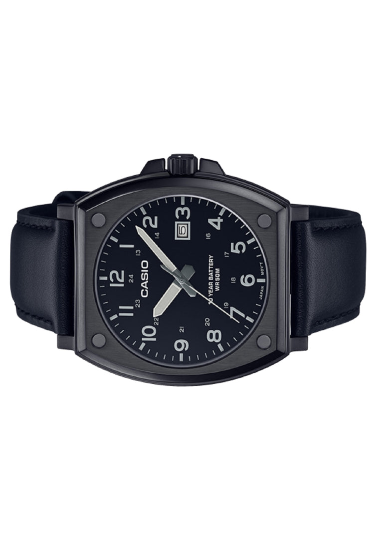 Casio MTP-E715L-1A Analog Leather Strap Watch For Men-Watch Portal Philippines