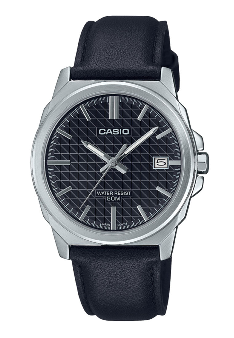 Casio MTP-E720L-1A Analog Leather Strap Watch for Men-Watch Portal Philippines