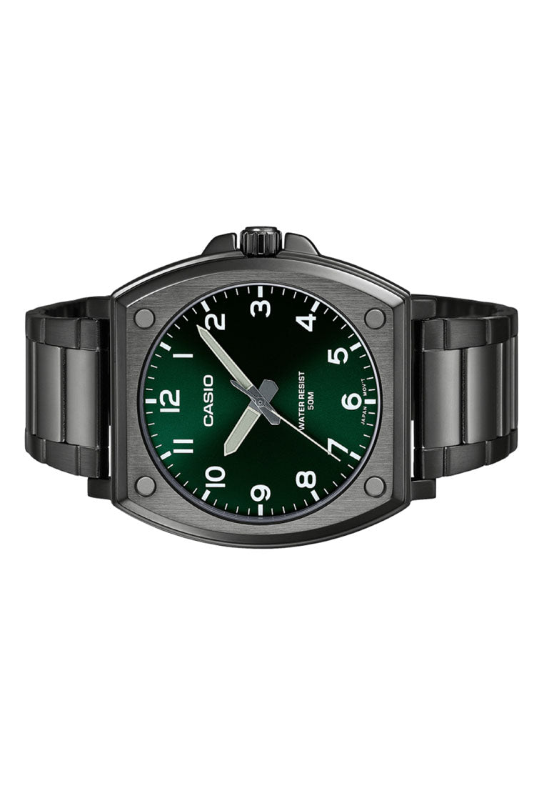 Casio MTP-E730B-3A Analog Stainless Steel Strap Watch For Men-Watch Portal Philippines