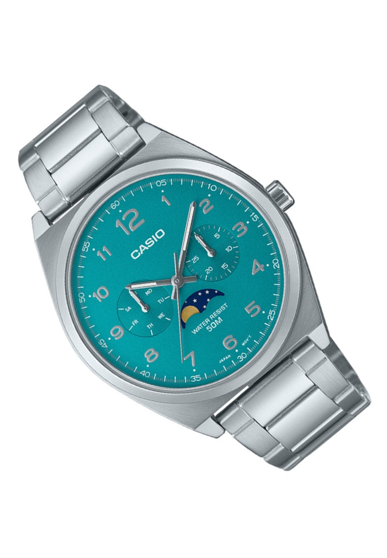 Casio MTP-M300D-3A Analog Stainless Steel Strap Watch For Men-Watch Portal Philippines