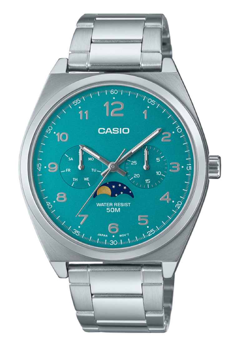Casio MTP-M300D-3A Analog Stainless Steel Strap Watch For Men-Watch Portal Philippines