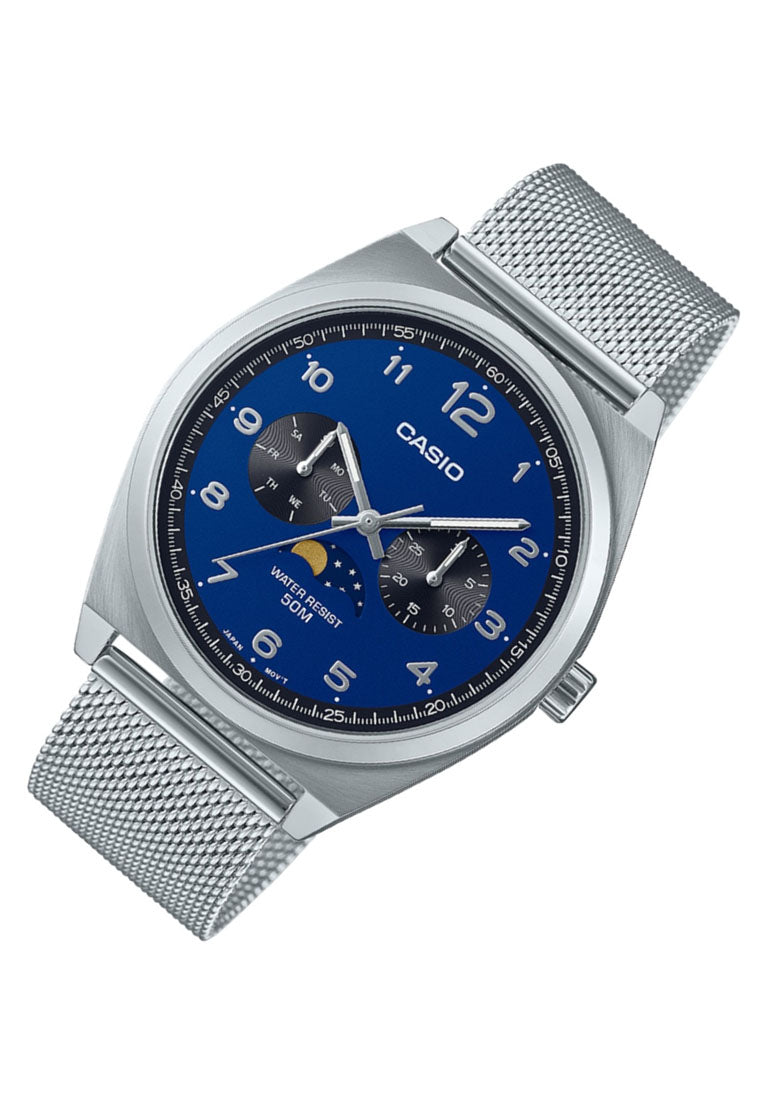 Casio MTP-M300M-2A Chronograph Stainless Steel Strap Watch For Men-Watch Portal Philippines