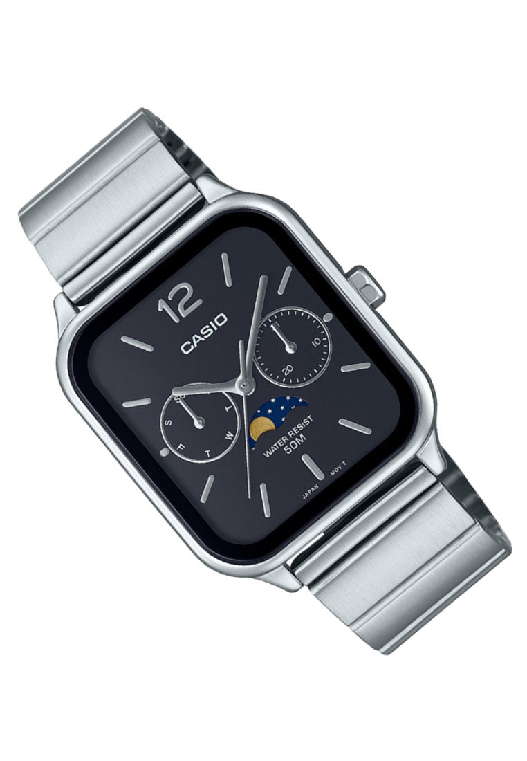 Casio MTP-M305d-1a Analog Stainless Steel Strap Watch For Men-Watch Portal Philippines