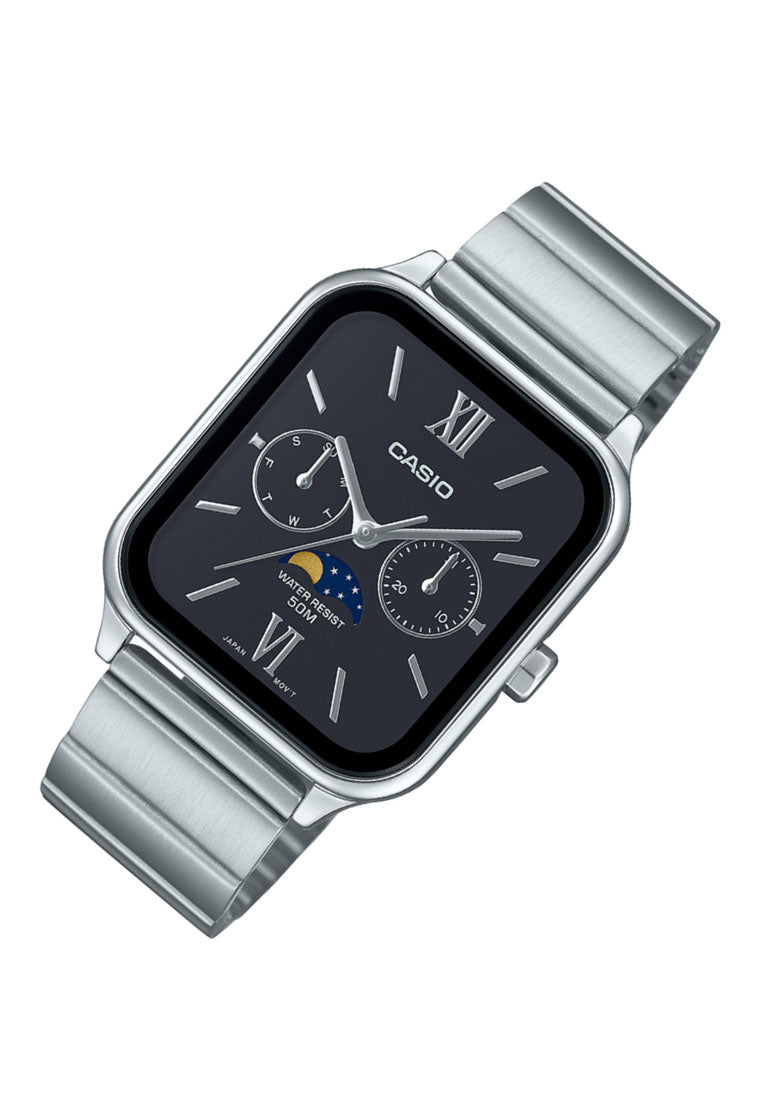 Casio MTP-M305D-1A2 Analog Stainless Steel Strap Watch For Men-Watch Portal Philippines