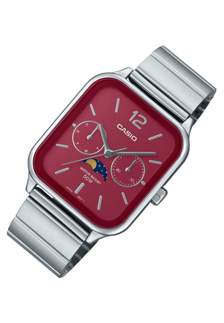 Casio MTP-M305D-4A Analog Stainless Steel Strap Watch For Men-Watch Portal Philippines