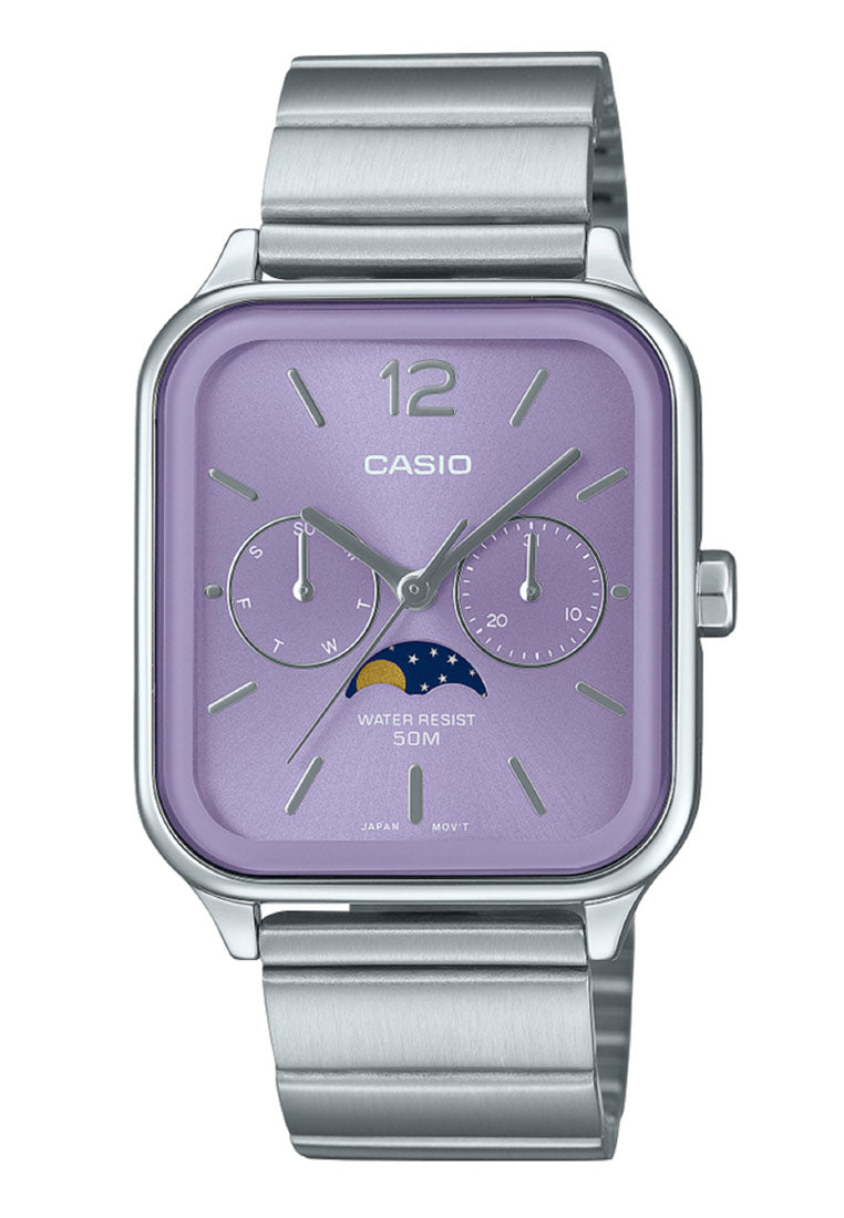 Casio MTP-M305D-6A Analog Stainless Steel Strap Watch For Men-Watch Portal Philippines