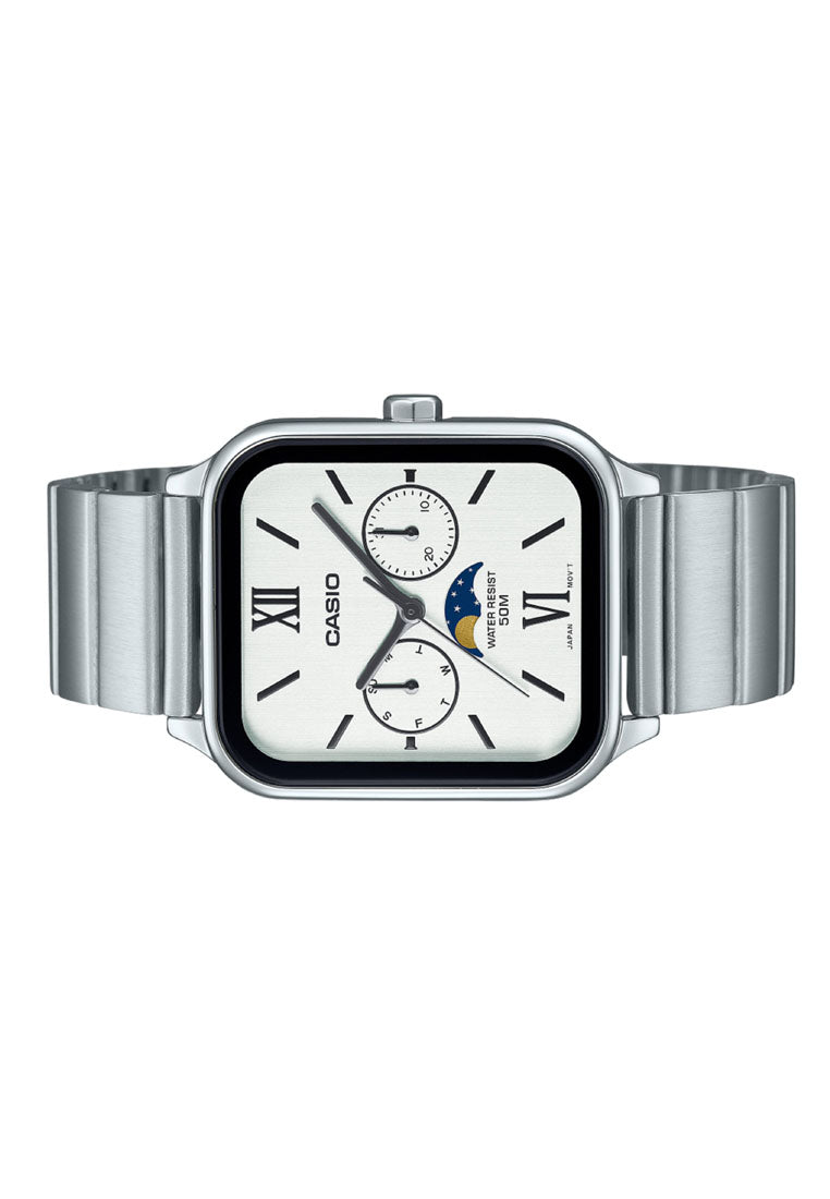 Casio MTP-M305D-7A2 Analog Stainless Steel Strap Watch For Men-Watch Portal Philippines