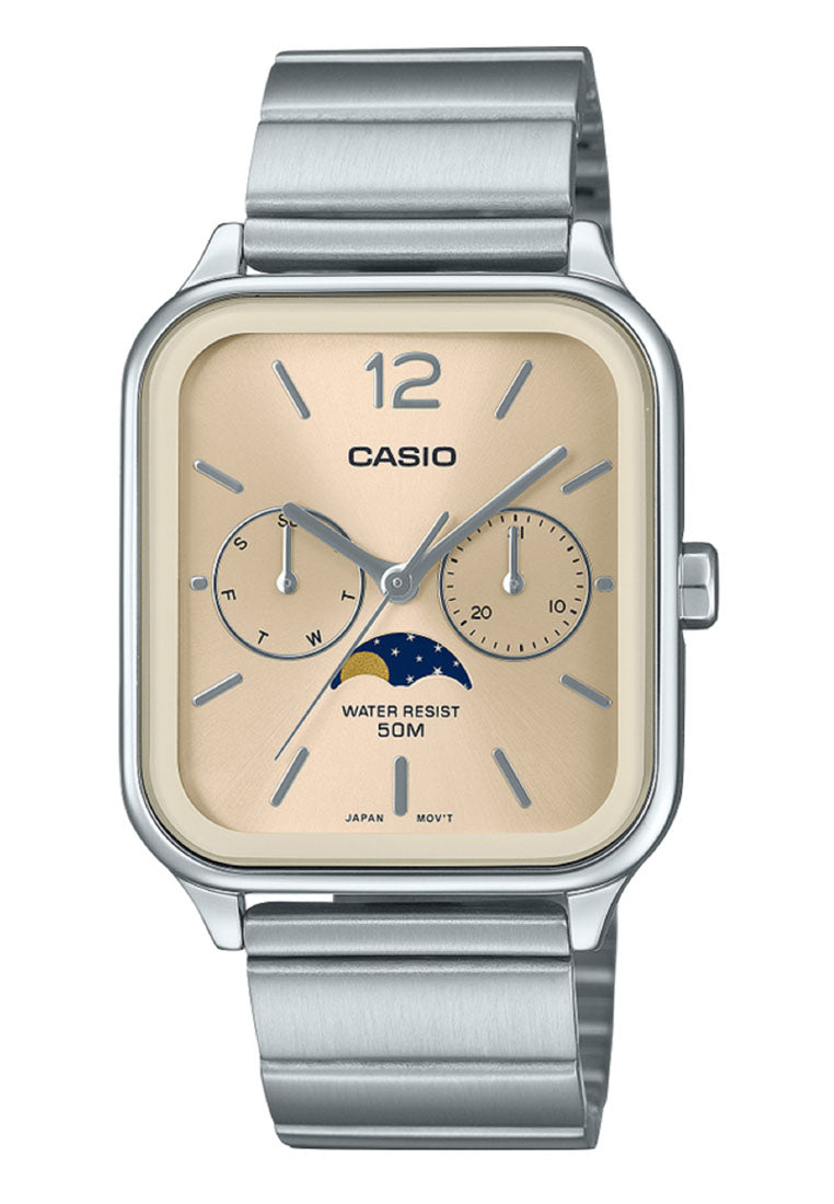 Casio MTP-M305D-9A Analog Stainless Steel Strap Watch For Men-Watch Portal Philippines
