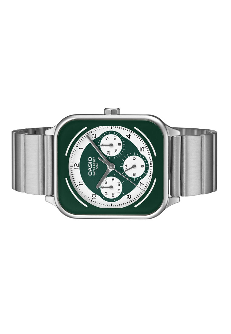 Casio MTP-M307D-3B Analog Stainless Steel Strap Watch for Men-Watch Portal Philippines
