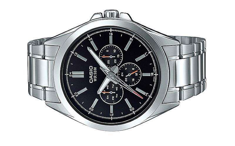 Casio MTP-SW300D-1AVDF Silver Stainless Watch for Men-Watch Portal Philippines
