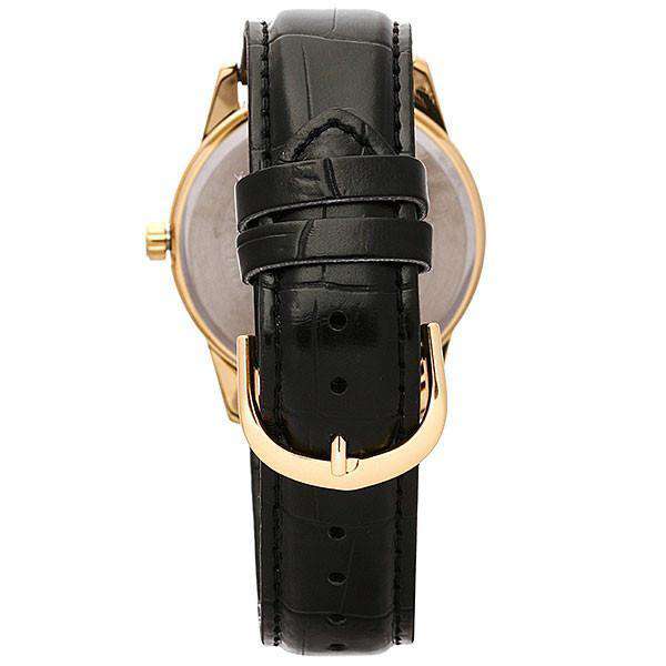 Casio MTP-V001GL-7B Black Leather Watch for Men-Watch Portal Philippines