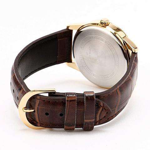 Casio MTP-V001GL-9B Brown Leather Watch for Men-Watch Portal Philippines