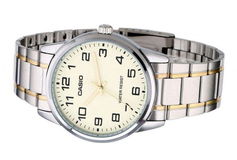Casio MTP-V001SG-9B Two Tone Stainless Watch for Men-Watch Portal Philippines