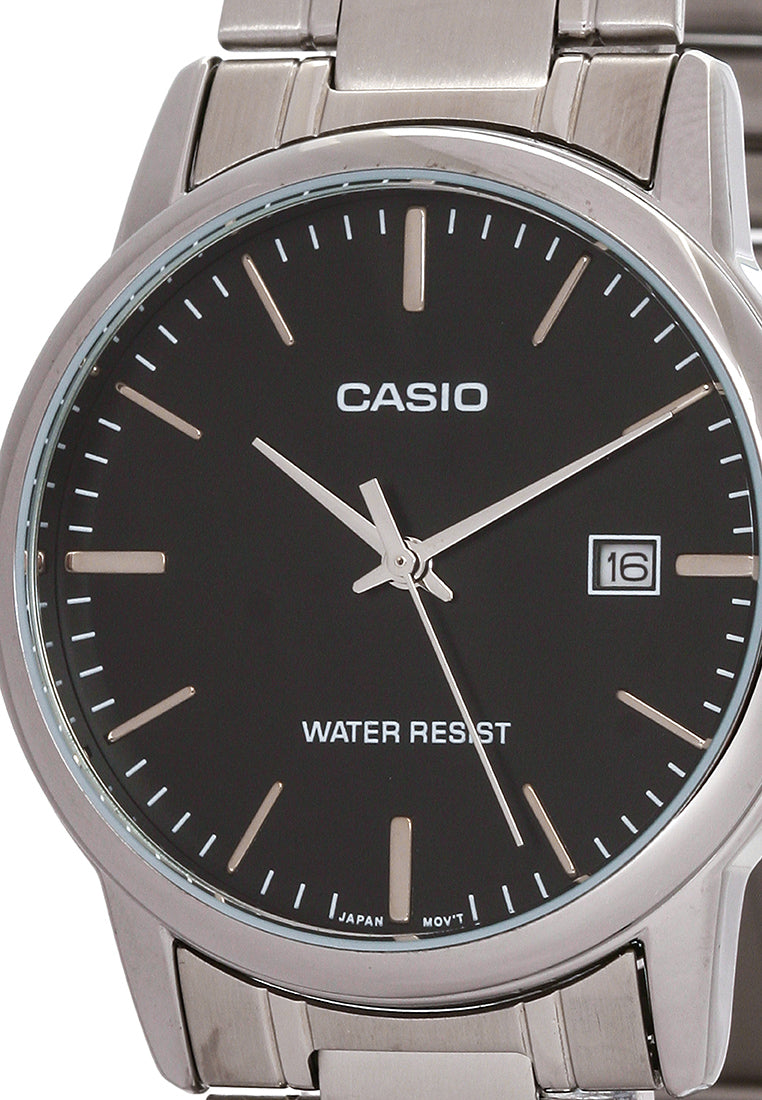 Casio MTP-V002D-1A Analog Stainless Steel Strap Watch For Men-Watch Portal Philippines