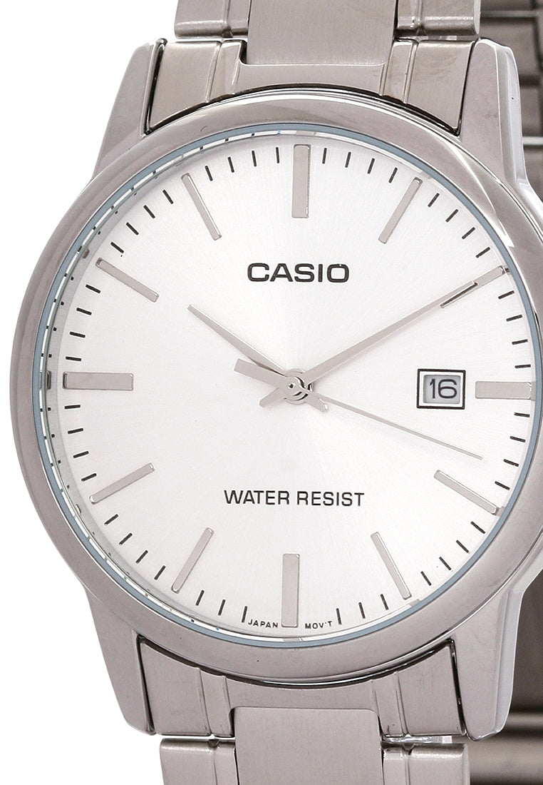 Casio MTP-V002D-7A Analog Stainless Steel Strap Watch For Men-Watch Portal Philippines