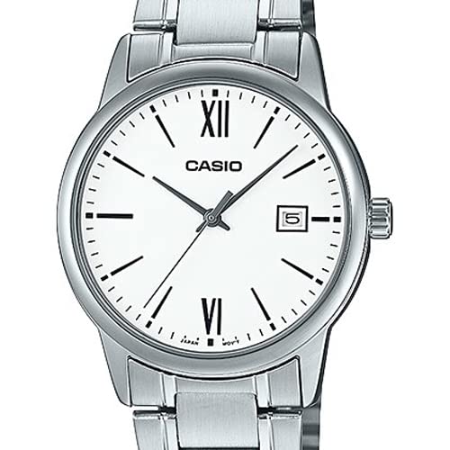 Casio MTP-V002D-7B3 Analog Stainless Steel Strap Watch For Men-Watch Portal Philippines