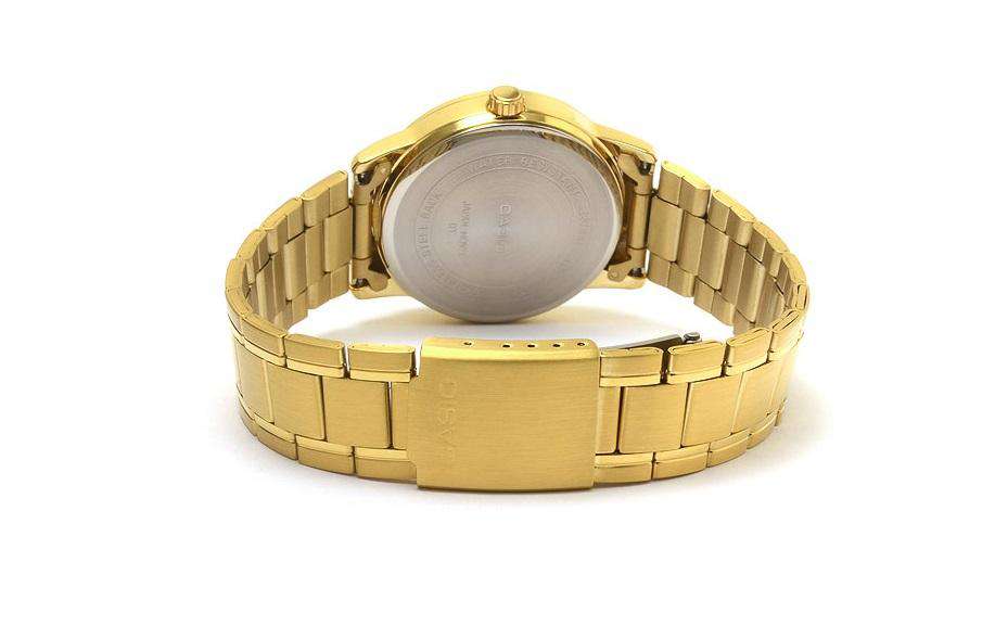 Casio MTP-V002G-1B Gold Stainless Watch for Men-Watch Portal Philippines