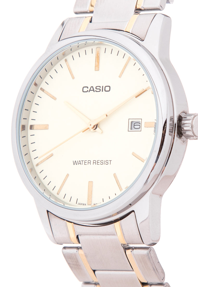 Casio MTP-V002SG-9A Analog Stainless Steel Strap Watch For Men-Watch Portal Philippines