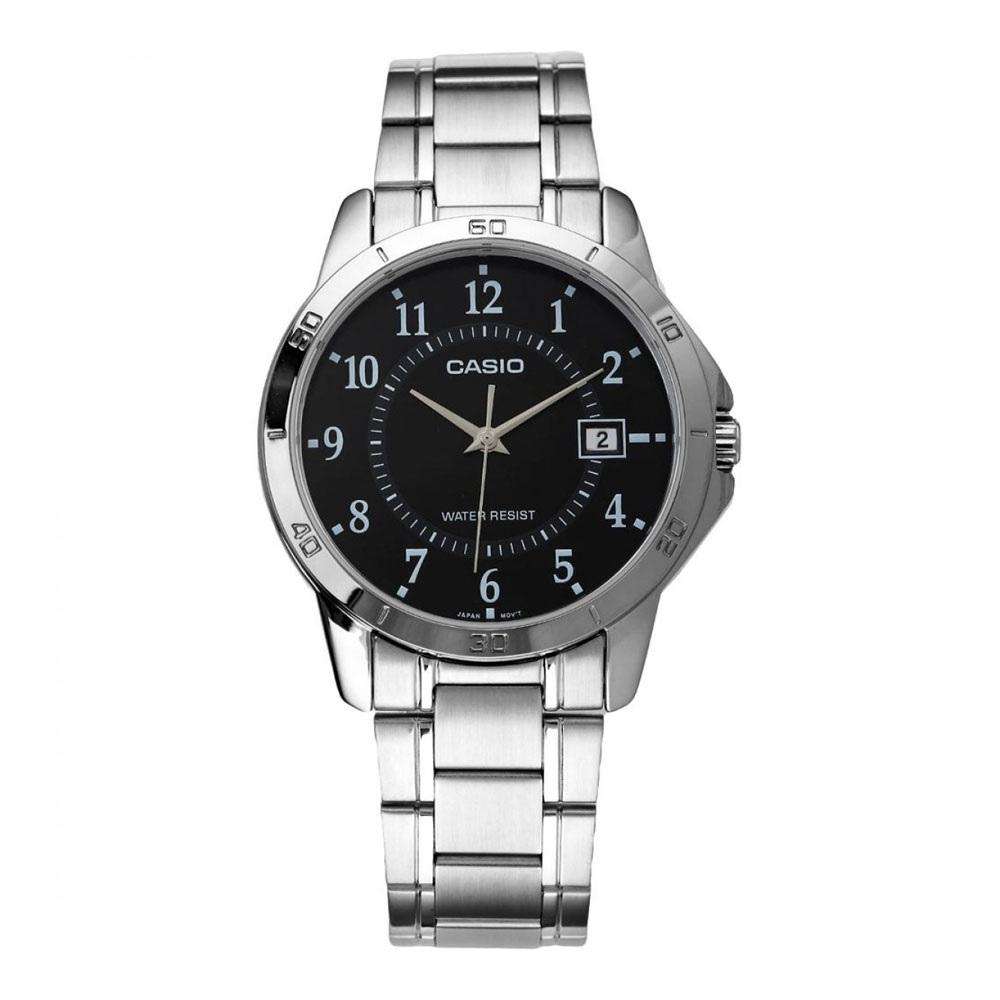 Casio MTP-V004D-1B Silver Stainless Watch for Men-Watch Portal Philippines