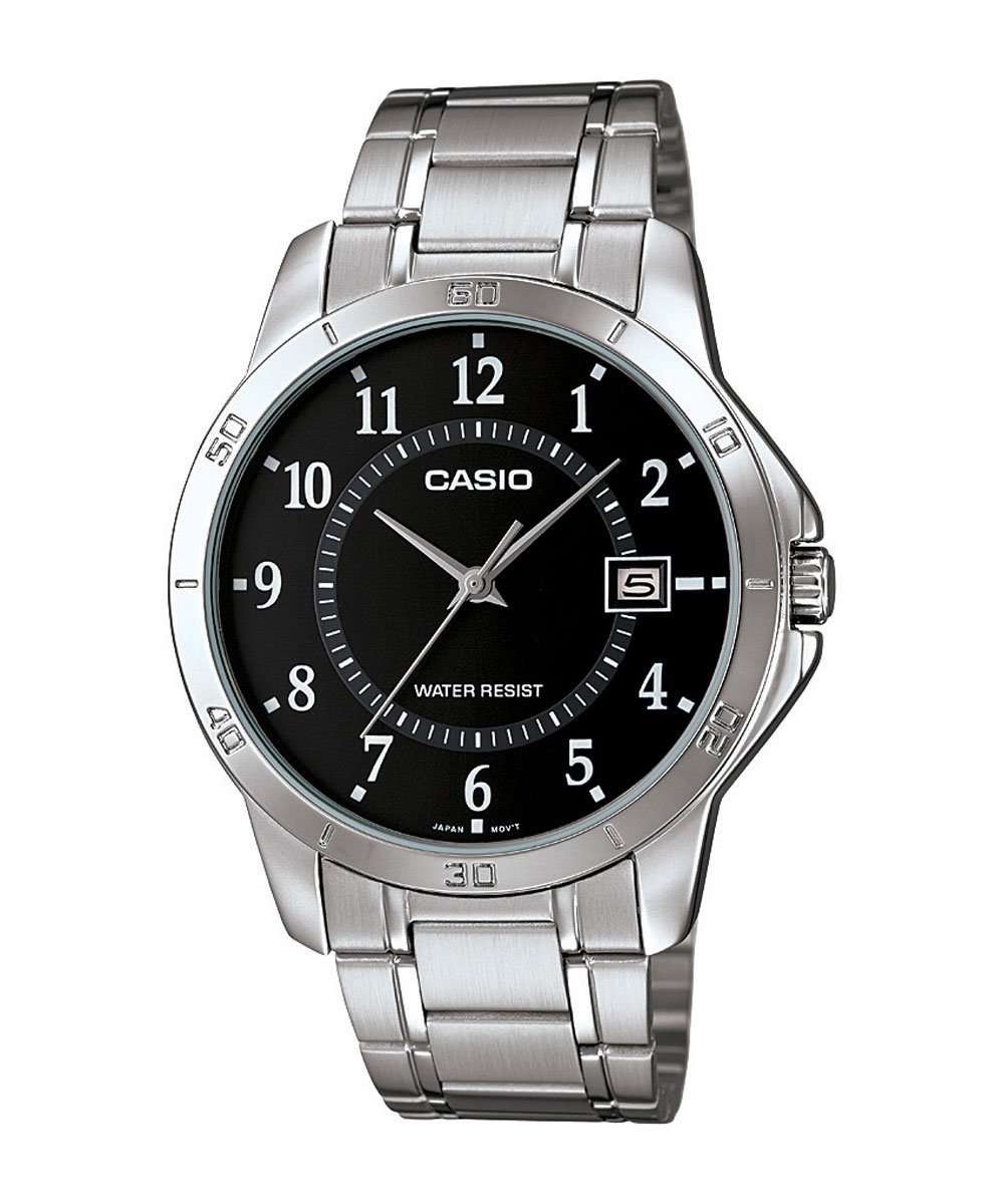 Casio MTP-V004D-1B Silver Stainless Watch for Men-Watch Portal Philippines