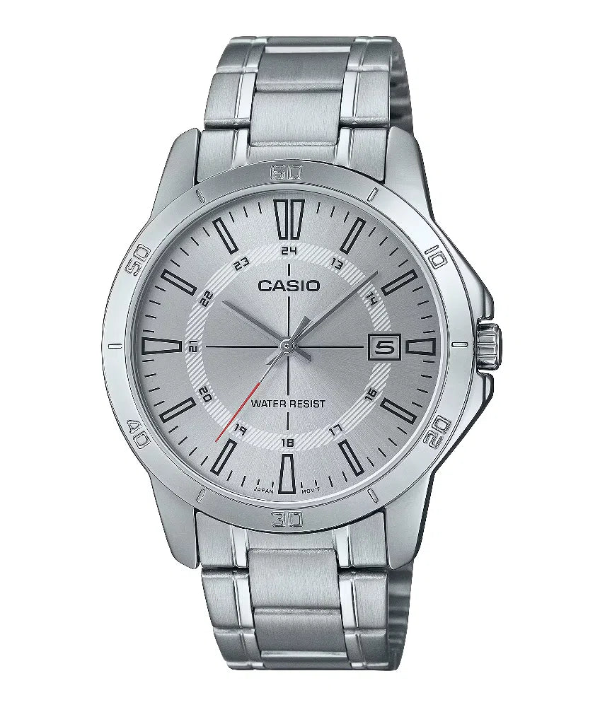 Casio MTP-V004D-7C Analog Stainless Steel Strap Watch For Men-Watch Portal Philippines