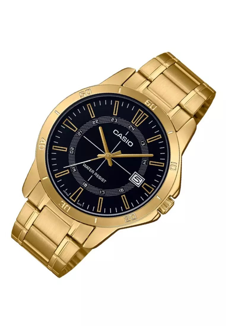 Casio MTP-V004G-1C Gold Plated Watch for Men-Watch Portal Philippines