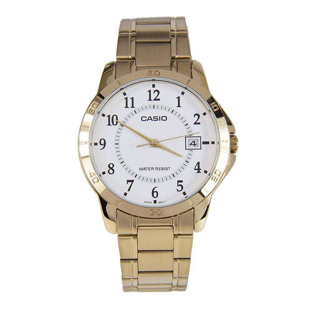 Casio MTP-V004G-7B Gold Stainless Watch for Men-Watch Portal Philippines
