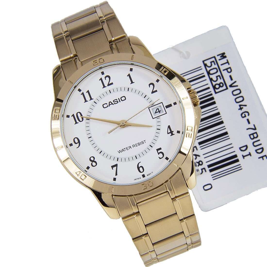 Casio MTP-V004G-7B Gold Stainless Watch for Men-Watch Portal Philippines